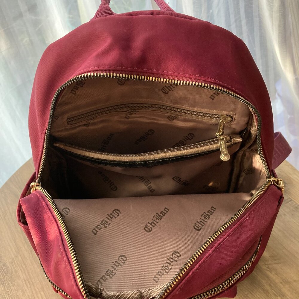 Purple Multiple Pocket Mini Backpack - image 6